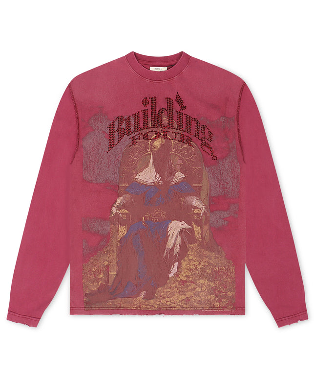 BLDG4 Golden Rule Knit Long Sleeve - Wine