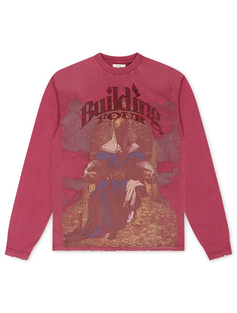 BLDG4 Golden Rule Knit Long Sleeve - Wine