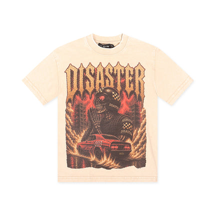 Disaster Kids Burnout Tee - Ivory