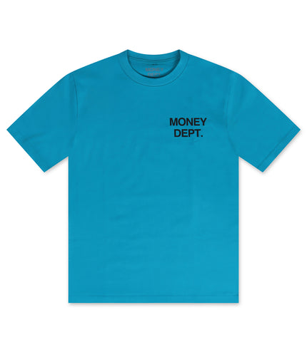 Money Dept. Los Angeles Heavyweight Tee - Aqua