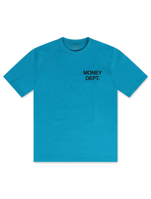 Money Dept. Los Angeles Heavyweight Tee - Aqua