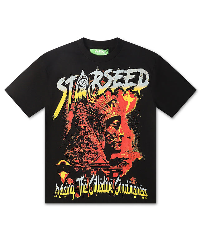 Starseed Collective Consciousness Tee  - Black