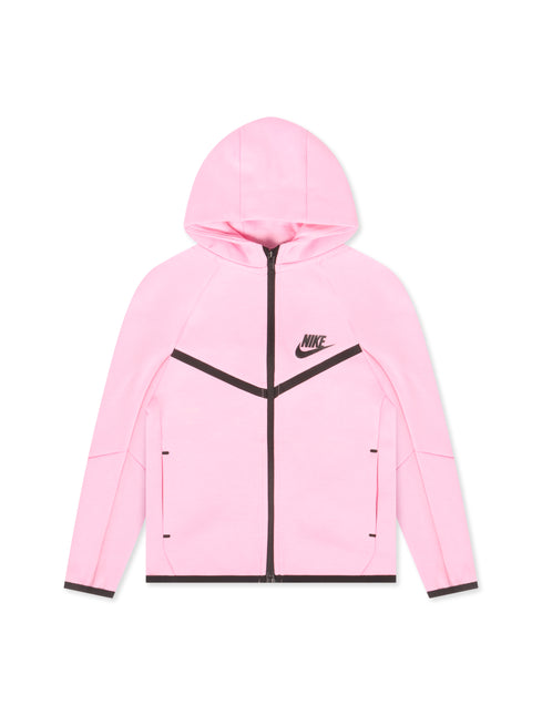 Nike Little Kids Sportswear Tech Fleece Set - Pink Rise