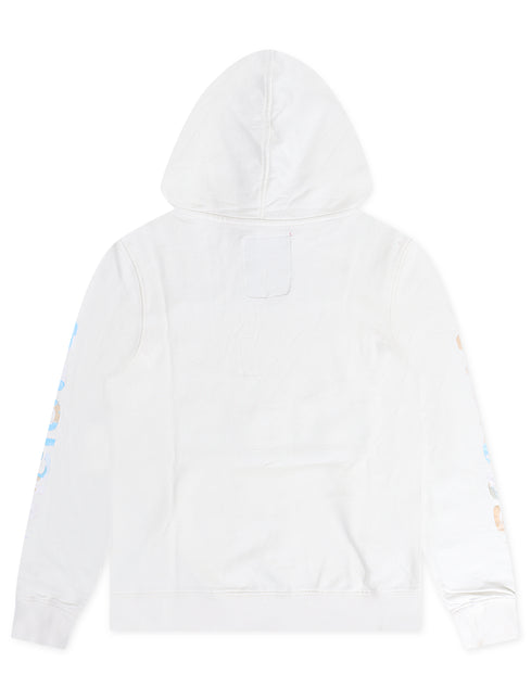 Vicious Denim Vicious Angels Pull Over Hoodie - White