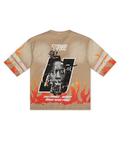 Kleep Mizen Single Knit Tee - Khaki