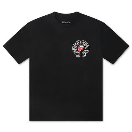 Money Dept. Tongue and Lips Tee - Black