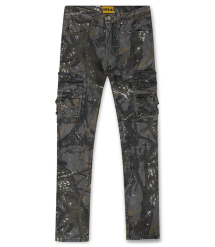 GFTD LA MAGIC SKINNY JEANS - CAMO GFTD LA