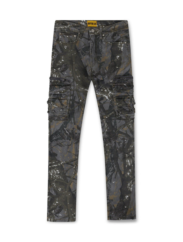 GFTD LA MAGIC SKINNY JEANS - CAMO GFTD LA