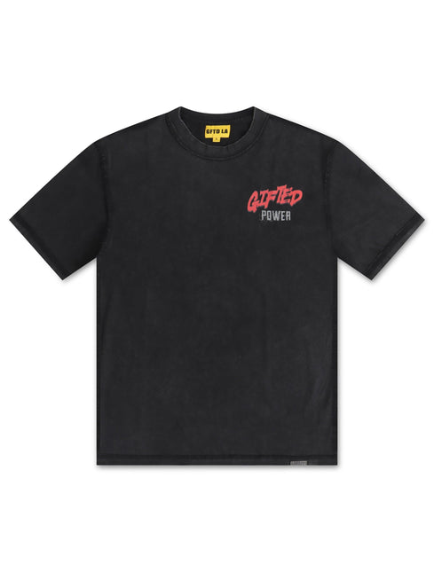 GFTD LA Peace Tee - Black - Denim Exchange 