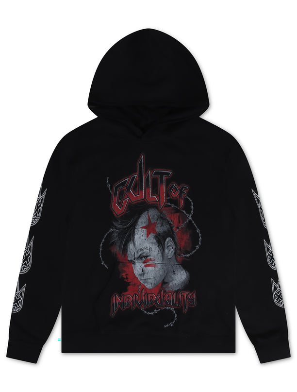 Cult Of Individuality Pullover Sweatshirt Hoodie - Black