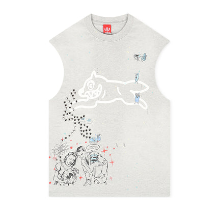 Icecream Samus Tank - Heather Grey