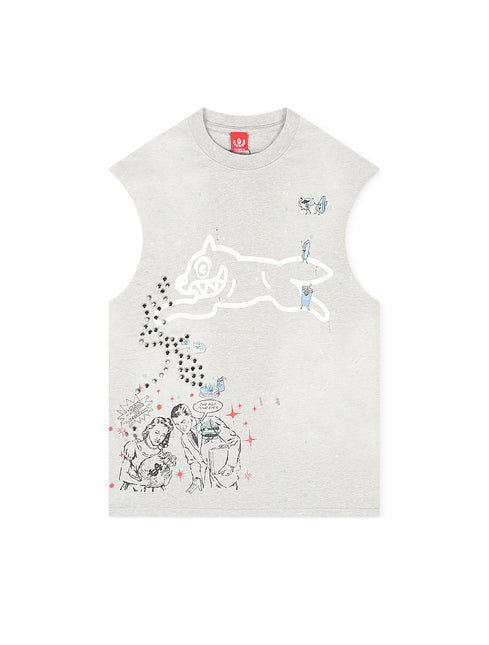 Icecream Samus Tank - Heather Grey