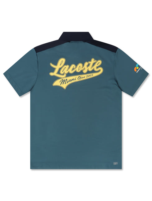 Lacoste Sport Miami Open 2025 Polo - Teal