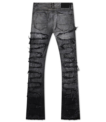 Jordan Craig Martin Stacked Jeans - Concrete - Denim Exchange 