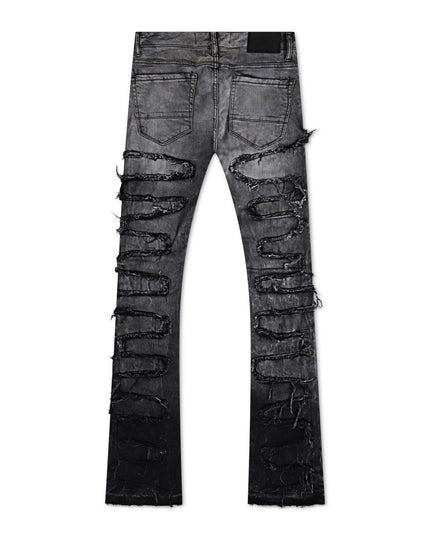 Jordan Craig Martin Stacked Jeans - Concrete - Denim Exchange 