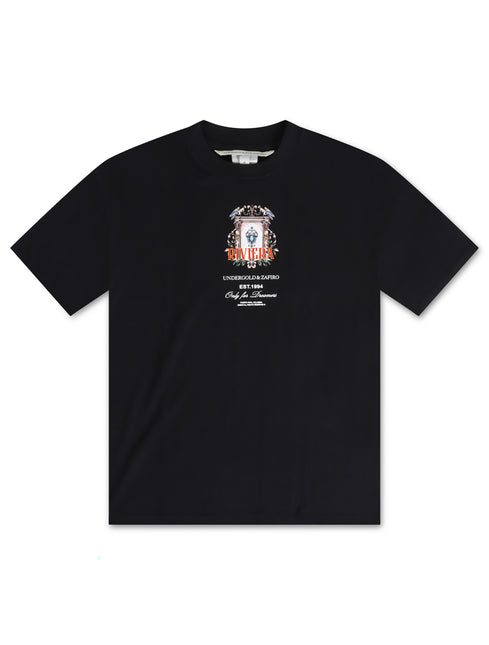 Undergold Riviera Door Tee - Black