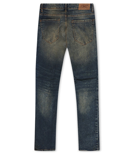 Jordan Craig Monogram Denim Jean - Desert