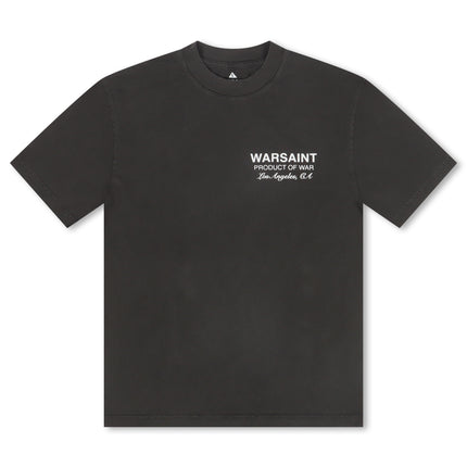 Warsaint Product of War Tee - Washed Black