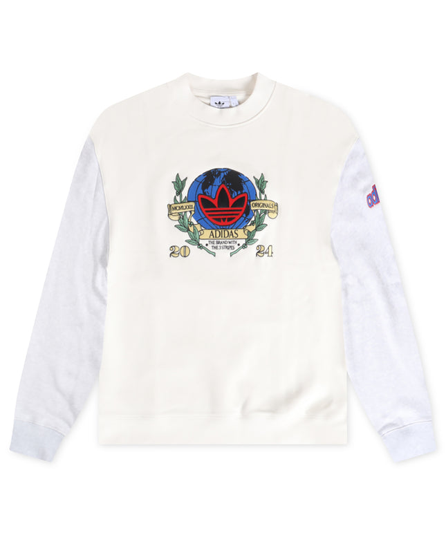 Adidas Olympic Crew - White - Denim Exchange USA