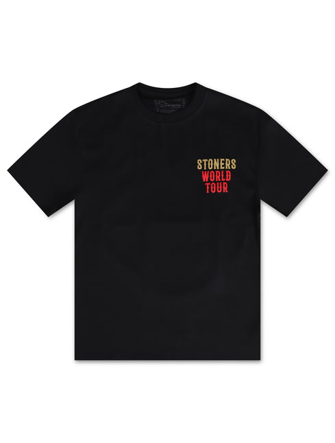 Stoners Guitar Motor Tour Tee - Black