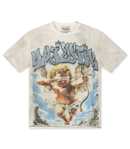 Majestik Baby Angel French Terry Tee - Off White