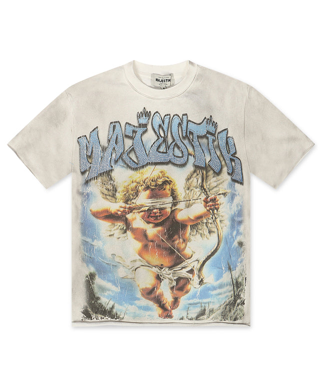Majestik Baby Angel French Terry Tee - Off White