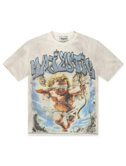 Majestik Baby Angel French Terry Tee - Off White