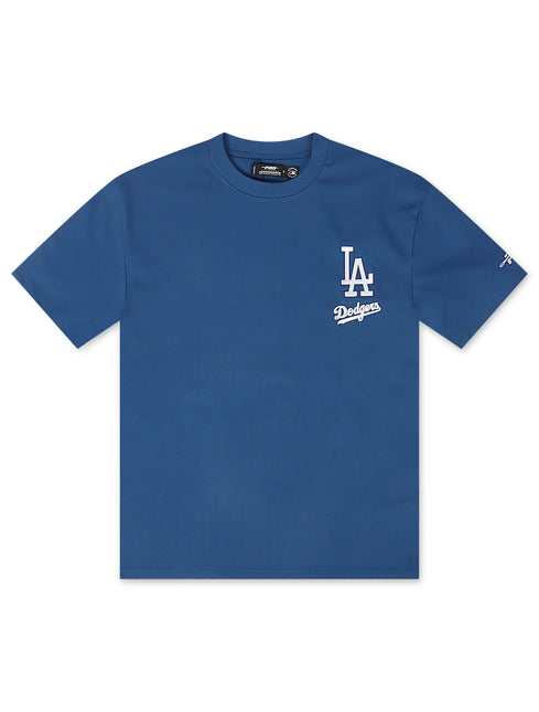 Pro Standard Dodgers Stacked Los Angeles Tee - Dark Blue