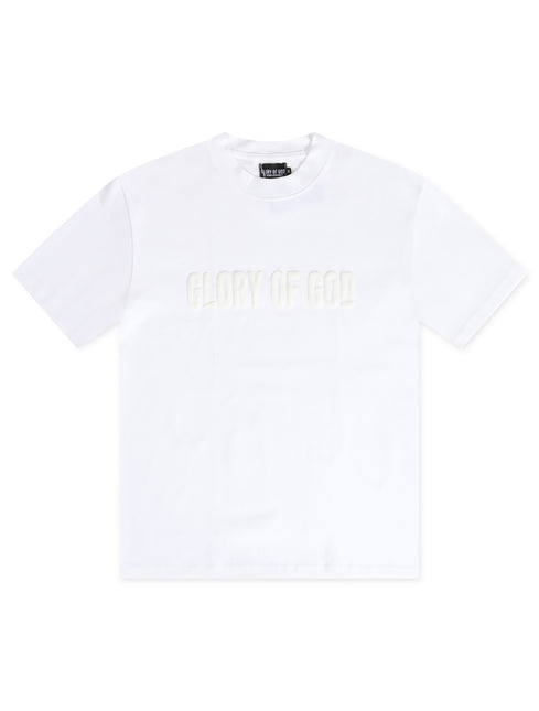 Glory of God Print Tee - White