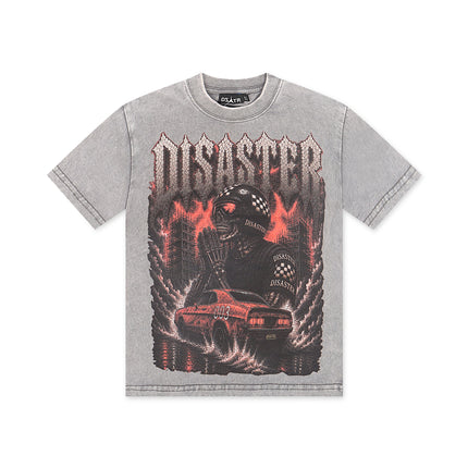Disaster Kids Burnout Tee - Grey