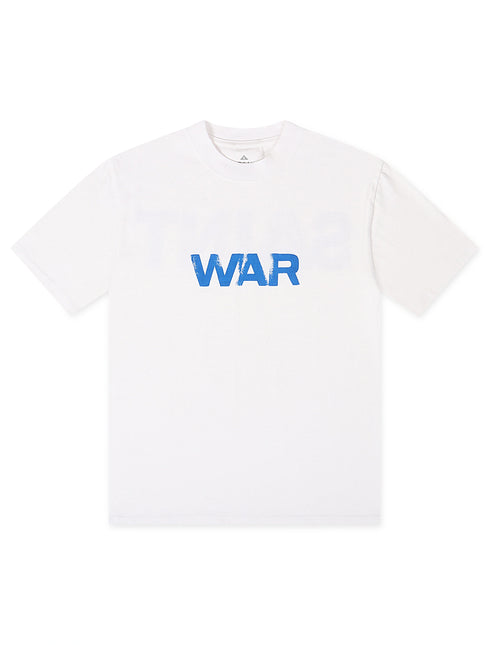 Warsaint Sunfaded Tee - White/Blue