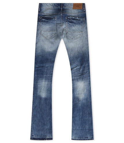 Jordan Craig Stacked Jean - Medium Blue