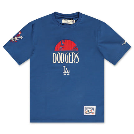Pro Standard Los Angeles Dodgers Baseball Tee - Dark Blue