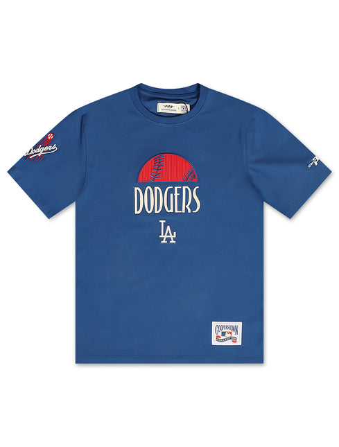 Pro Standard Los Angeles Dodgers Baseball Tee - Dark Blue