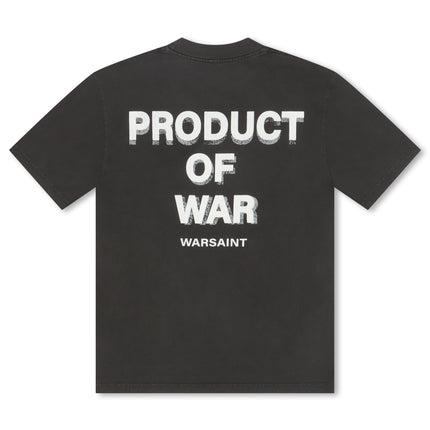 Warsaint Product of War Tee - Washed Black