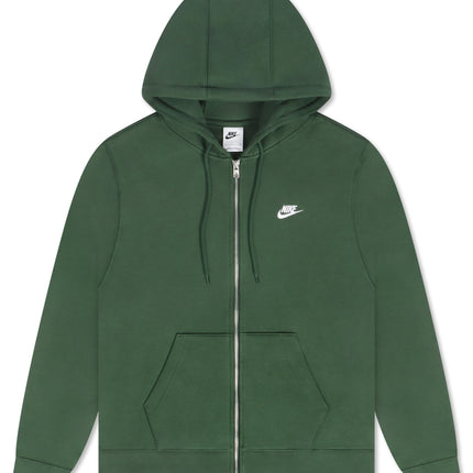 Nike Mens Full-Zip Hoodie - Green