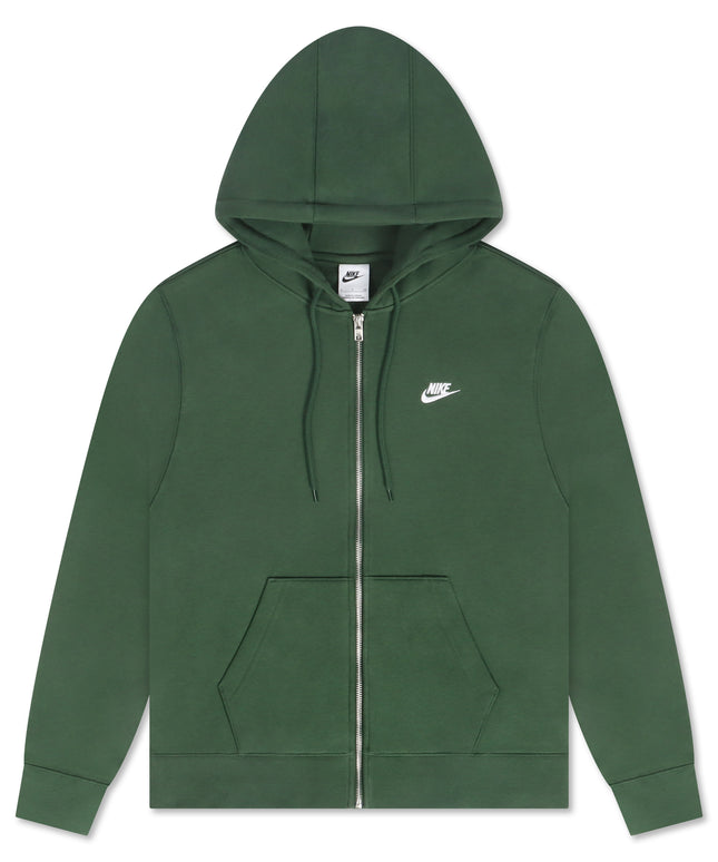 Nike Mens Full-Zip Hoodie - Green