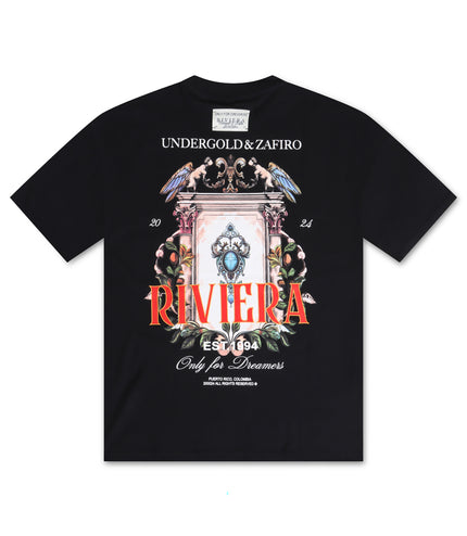 Undergold Riviera Door Tee - Black