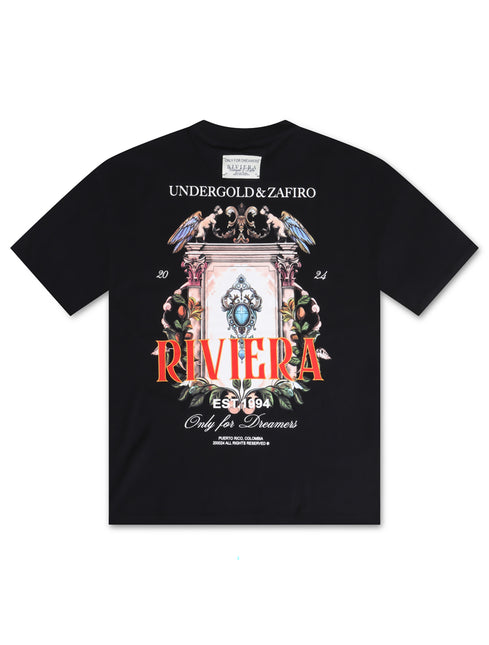 Undergold Riviera Door Tee - Black