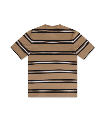 Boss Kids Striped Tee - Beige