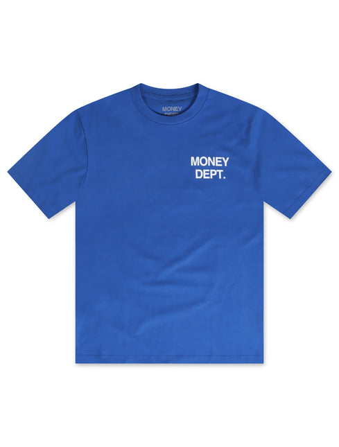 Money Dept. Los Angeles Heavyweight Tee - Blue/White