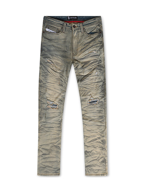 Makobi Toronto Jeans - Dirt Wash