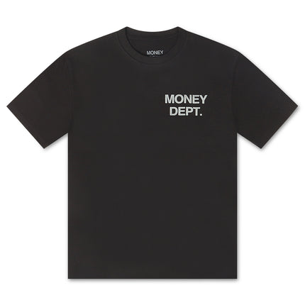 Money Dept. Los Angeles Puff Print Tee - Black/Gray