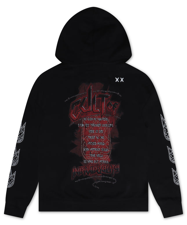 Cult Of Individuality Pullover Sweatshirt Hoodie - Black