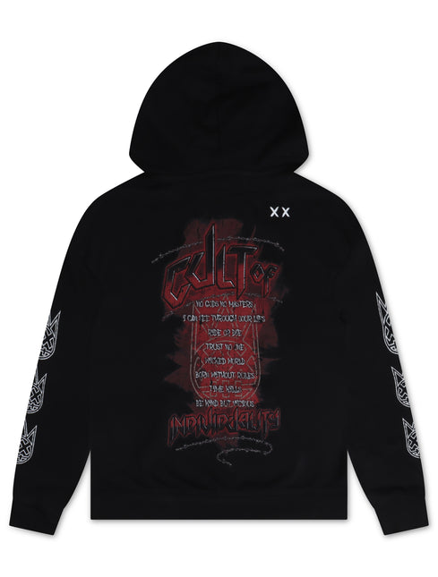 Cult Of Individuality Pullover Sweatshirt Hoodie - Black