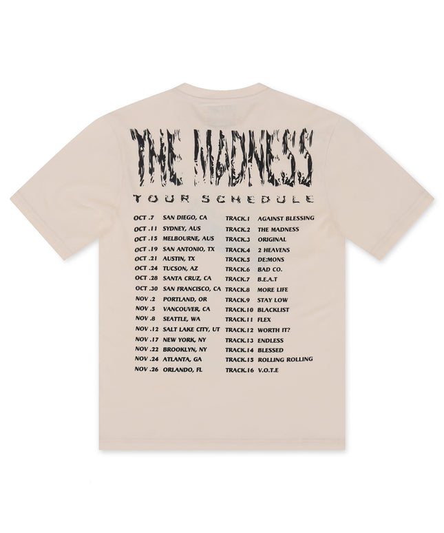 Bkys The Madness Oversized Tee - Off White - Denim Exchange 