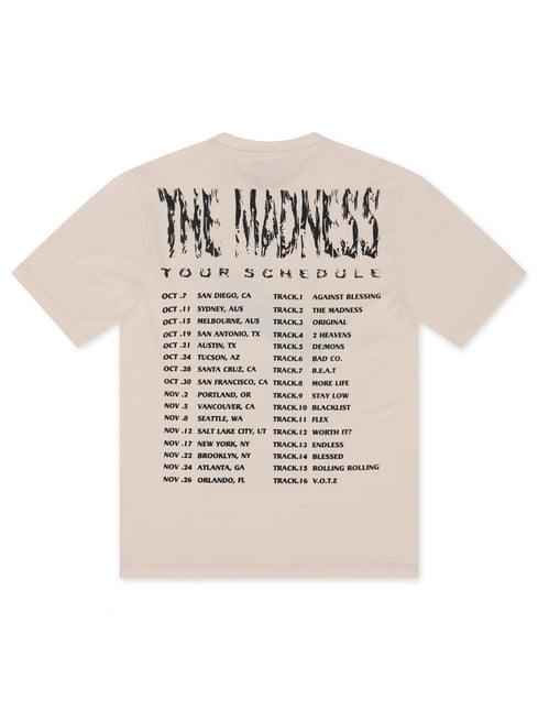 Bkys The Madness Oversized Tee - Off White - Denim Exchange 