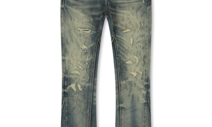 Valabasas Vin Stacked Jeans - Dark Vintage Blue