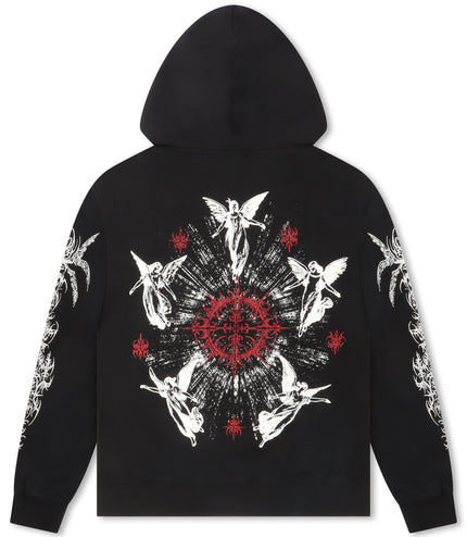Revenge Paralysis Hoodie - Black/Red