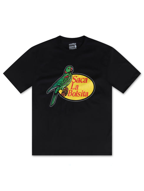 Retro Kings Saca La Bolsita Tee - Black